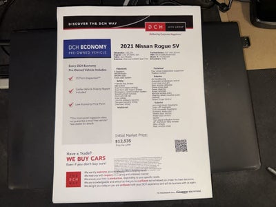 Nissan Rogue SV 2021