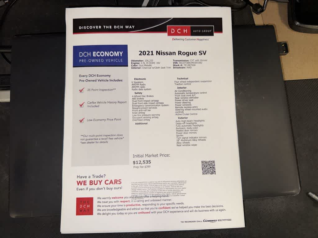 Nissan Rogue SV 2021
