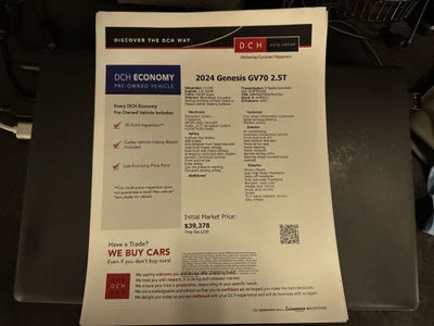 Genesis GV70 2.5T 2024
