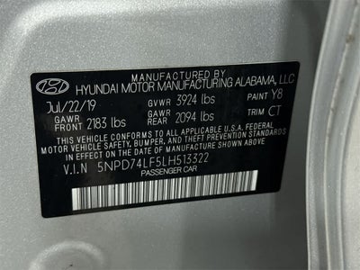 Hyundai Elantra SE 2020