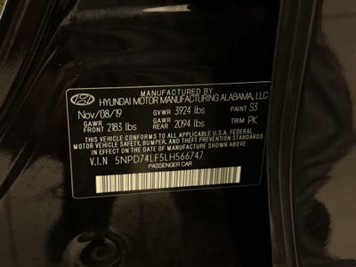 Hyundai Elantra SE 2020