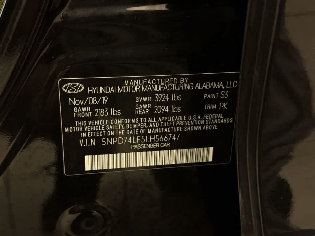 Hyundai Elantra SE 2020
