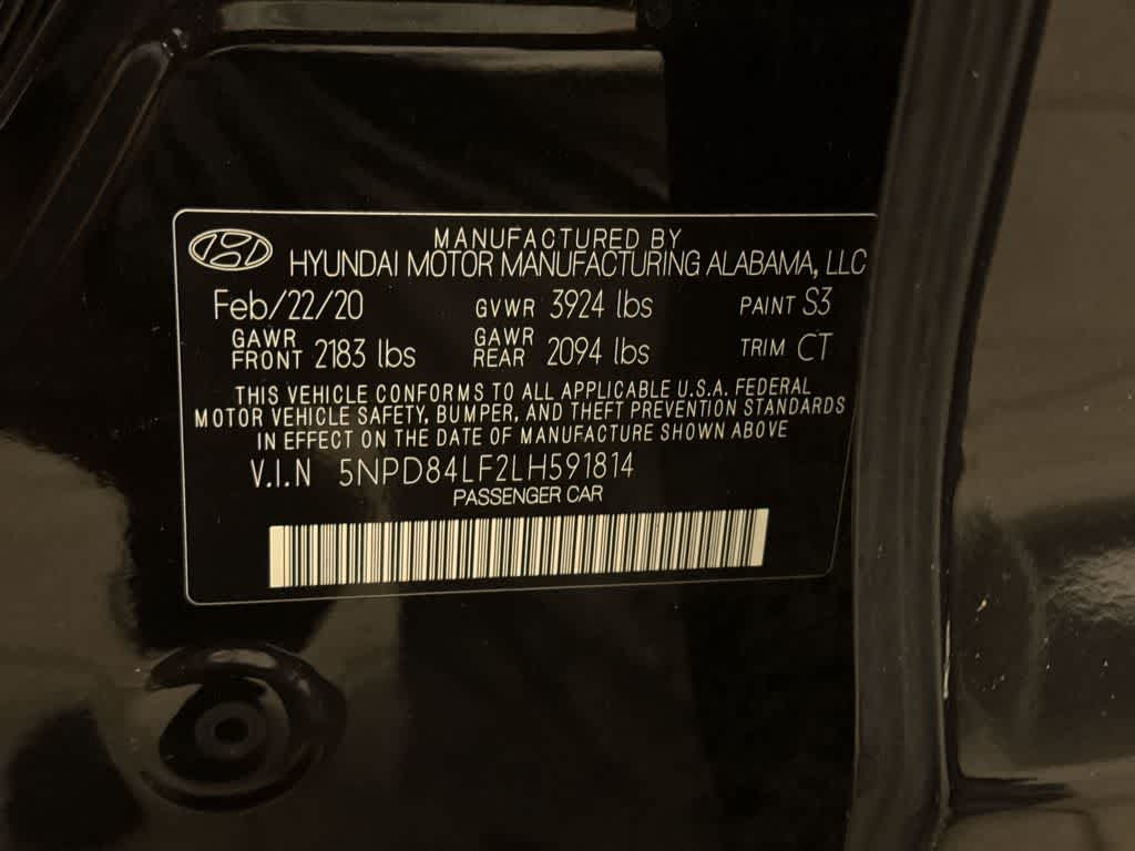 2020 Hyundai Elantra Limited