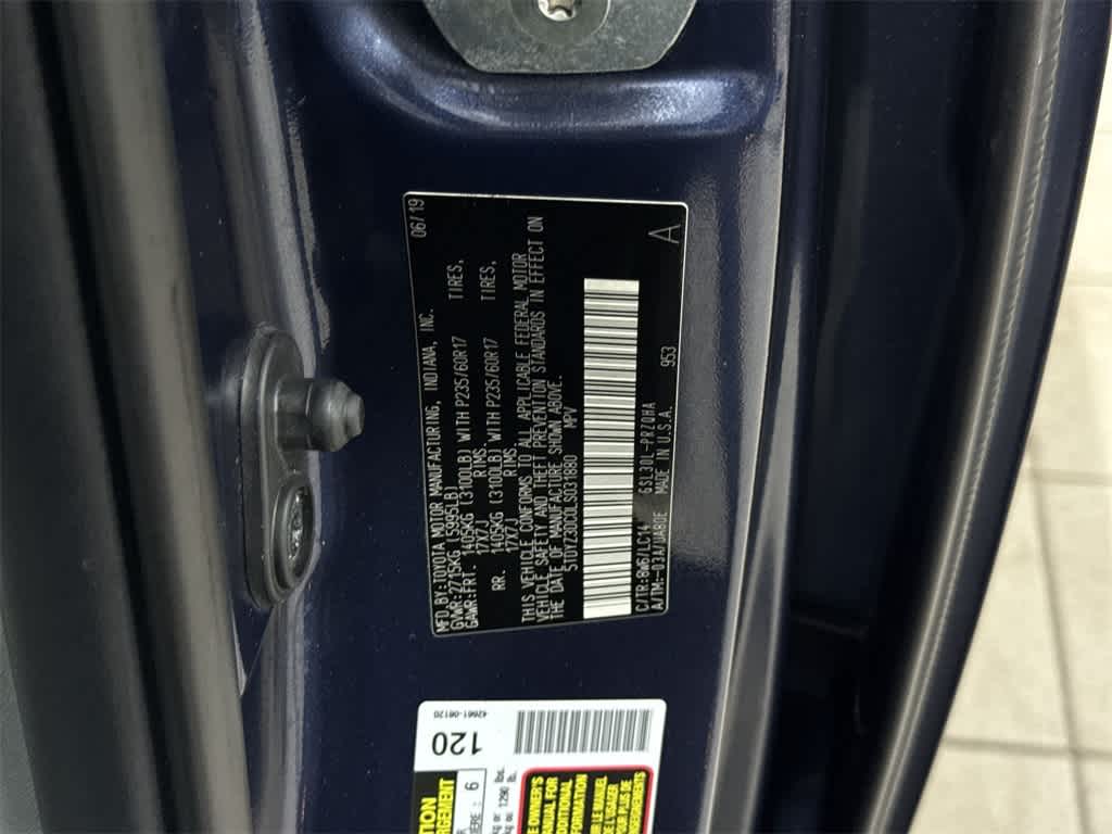 Toyota Sienna XLE 2020