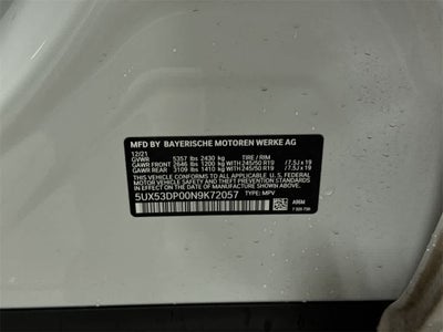 BMW X3 xDrive30i xDrive30i 2022