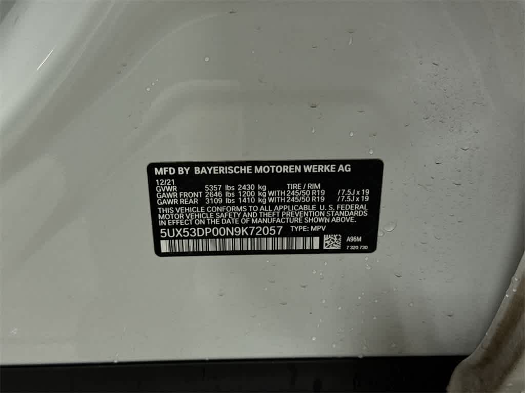 BMW X3 xDrive30i xDrive30i 2022