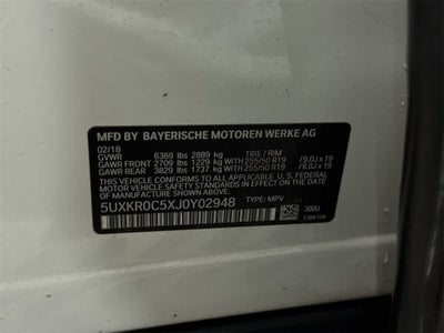 BMW X5 xDrive35i xDrive35i 2018