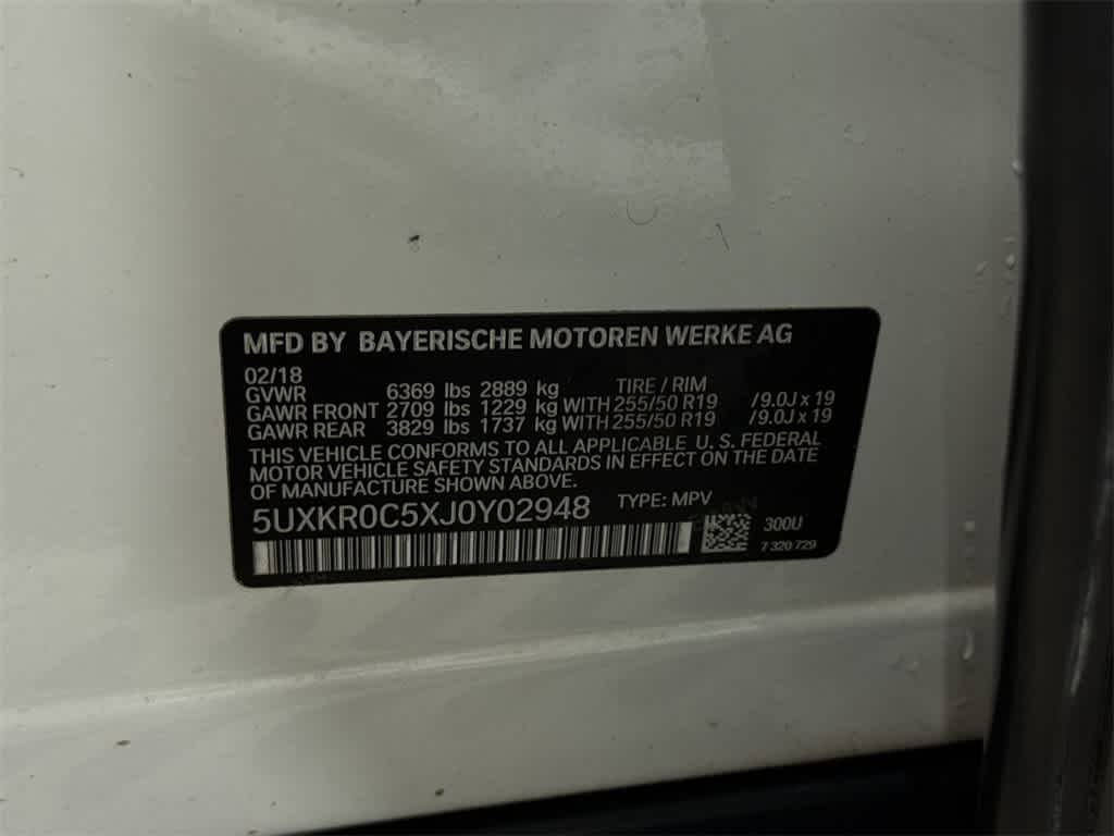 BMW X5 xDrive35i xDrive35i 2018