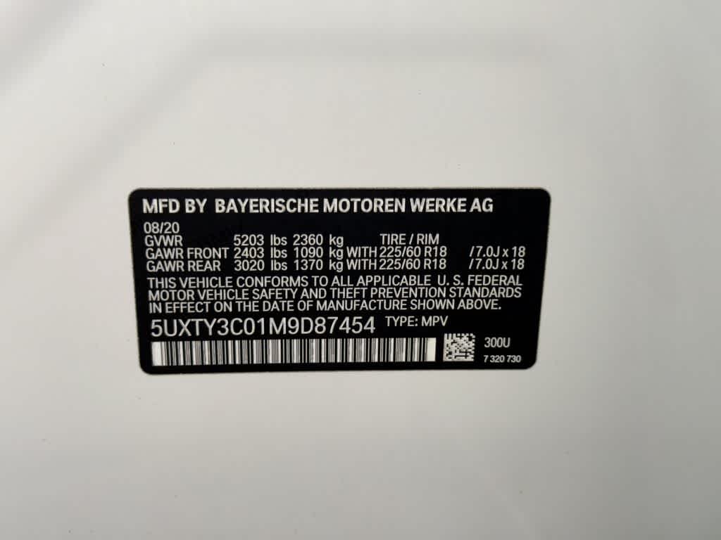 BMW X3 sDrive30i 2021 sDrive30i