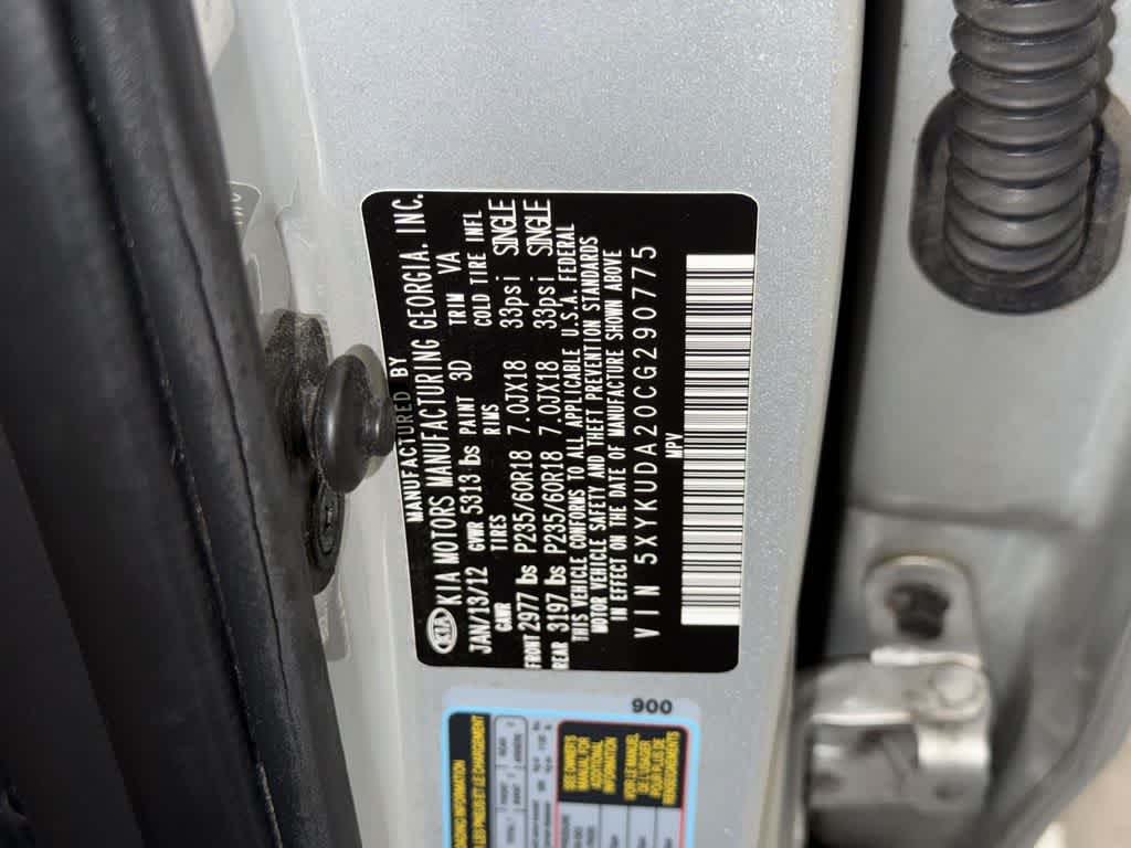 Kia Sorento EX de 2012