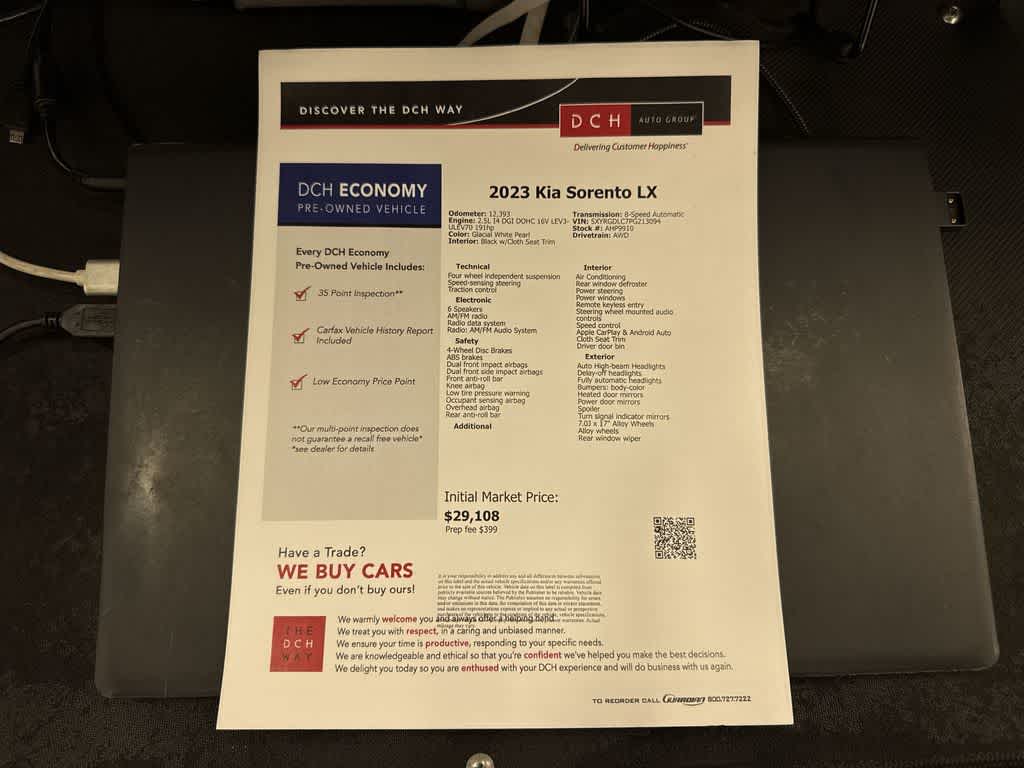 Kia Sorento LX 2023
