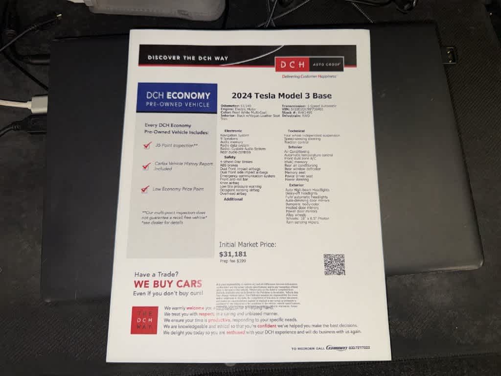 Tesla Model 3 RWD 2024