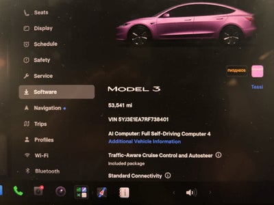 Tesla Model 3 RWD 2024