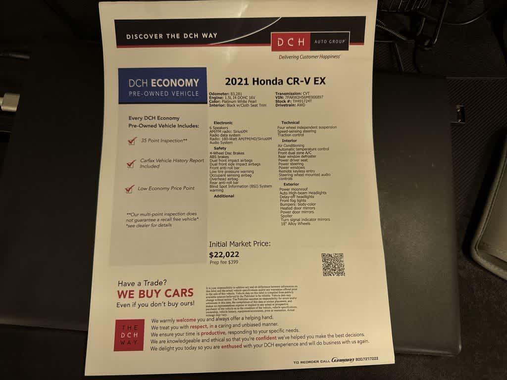 Honda CR-V EX 2021
