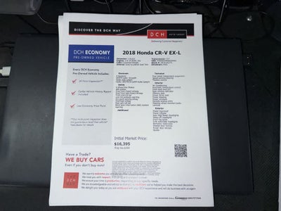 Honda CR-V EX-L 2018