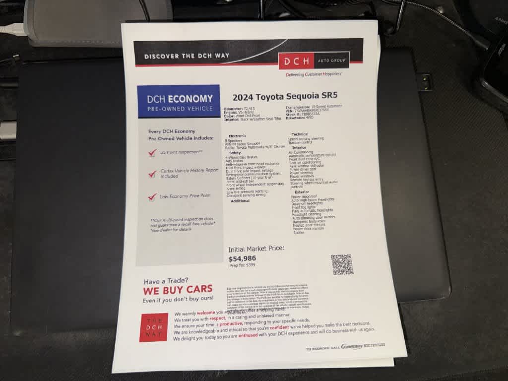 Toyota Sequoia SR5 2024