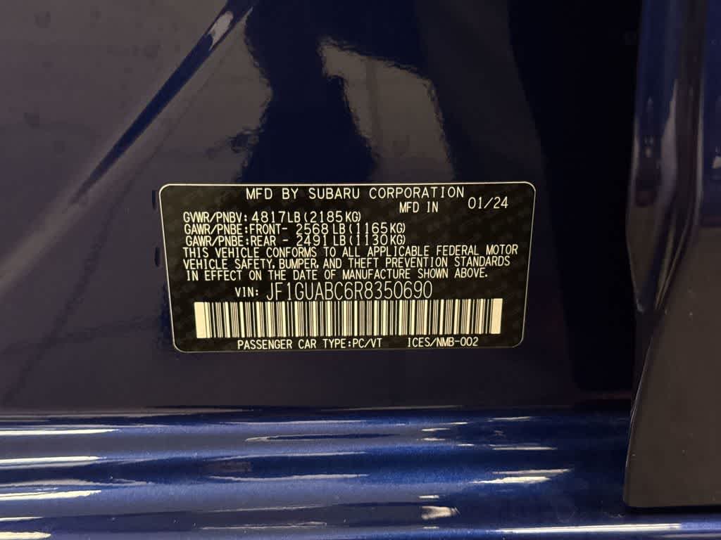 Subaru Impreza AWD 2024