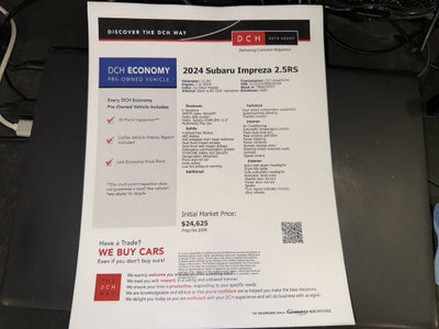 Subaru Impreza RS 2024