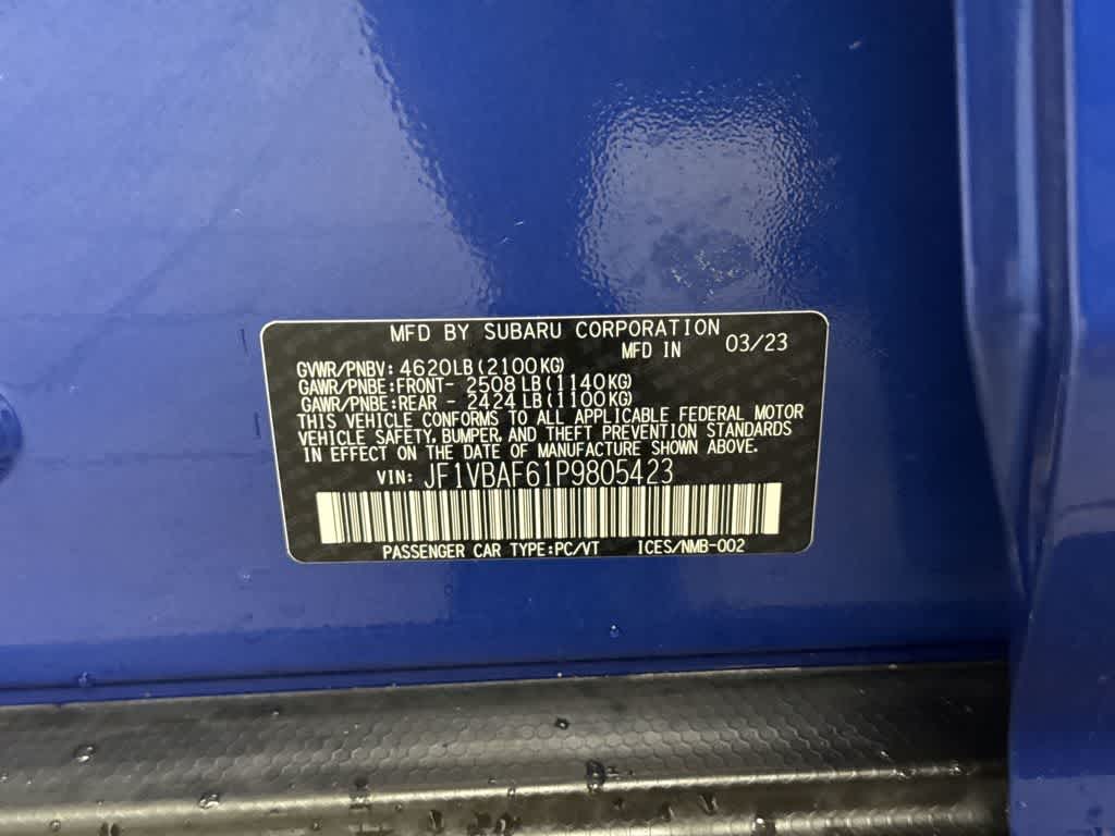 Subaru WRX Premium 2023