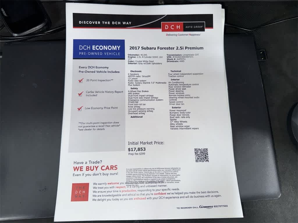 Subaru Forester Premium 2017