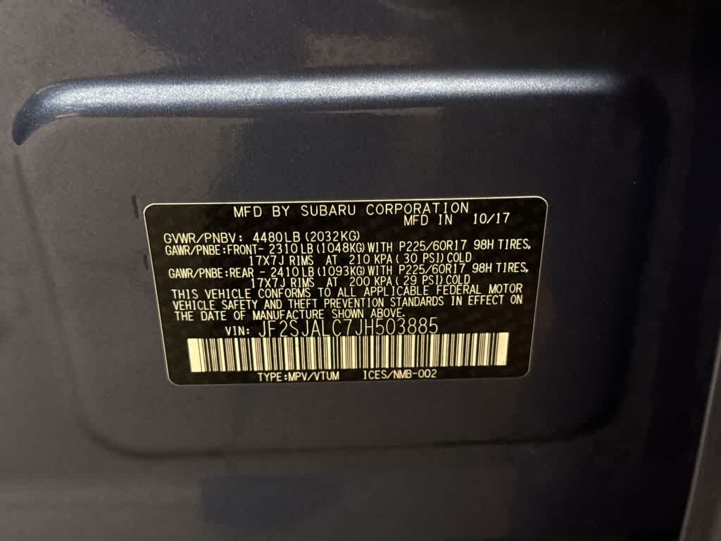 Subaru Forester Limited 2018