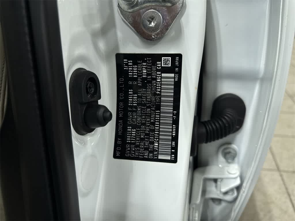 Honda Civic Touring 2019