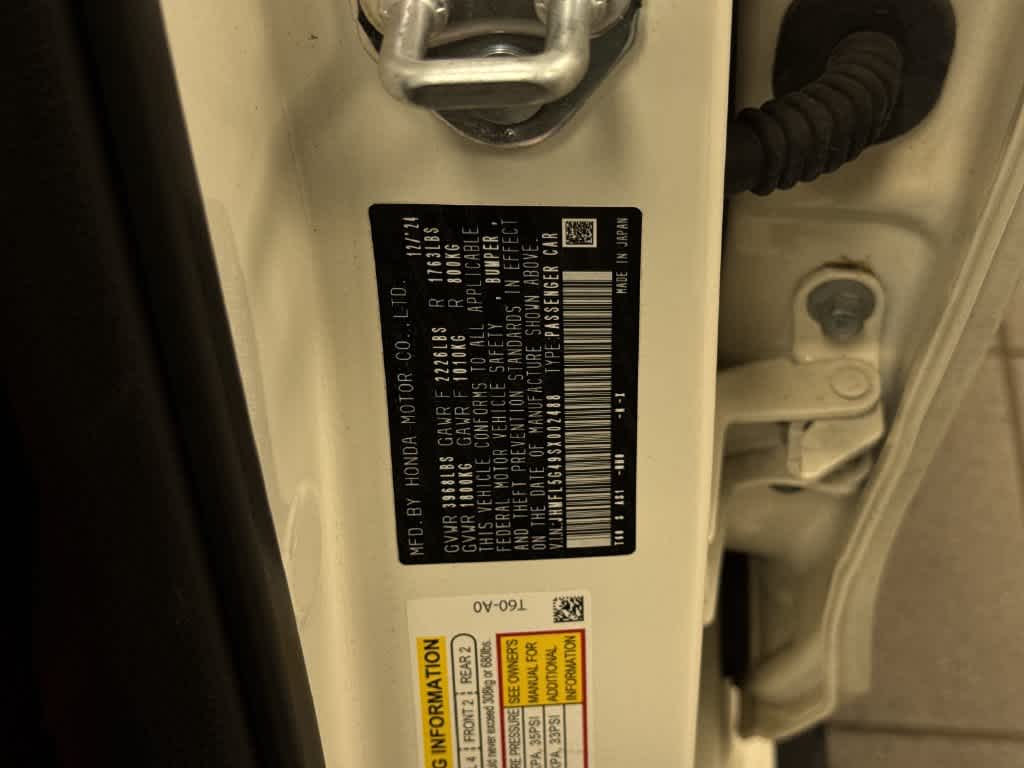 Manual del Honda Civic Type R 2025