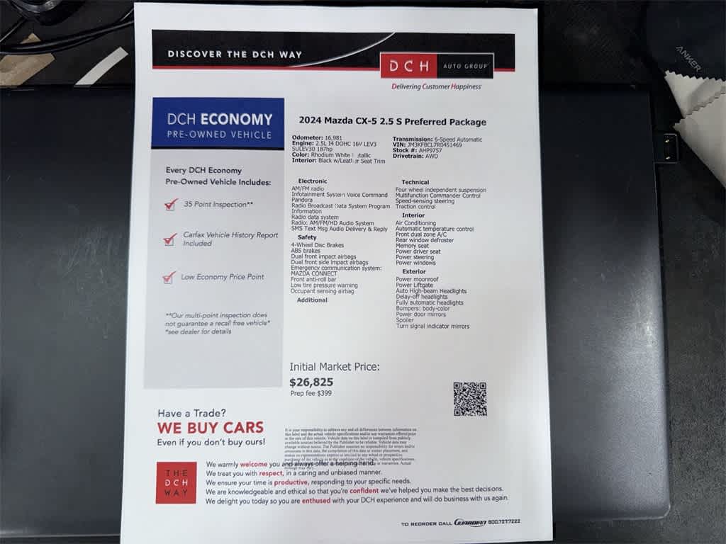 2024 Mazda Mazda CX-5 2.5 S Paquete Preferred