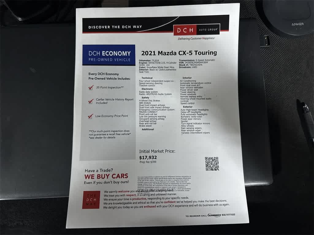 Mazda CX-5 Touring 2021