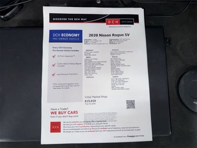 Nissan Rogue SV 2020