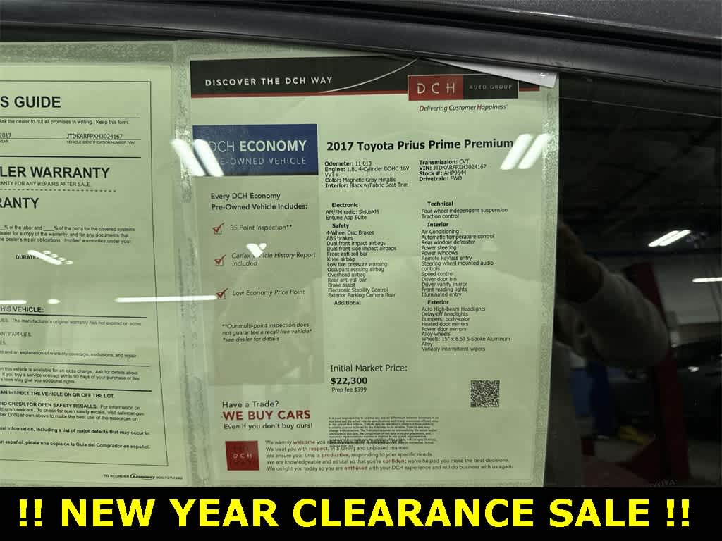 2017 Toyota Prius Prime Plus