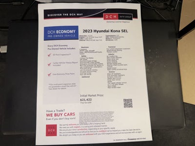 Hyundai Kona SEL 2023
