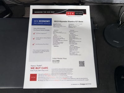 Hyundai Elantra GT automático de 2019