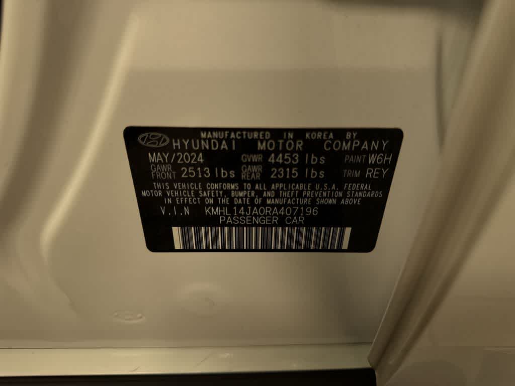 Hyundai Sonata SEL 2024