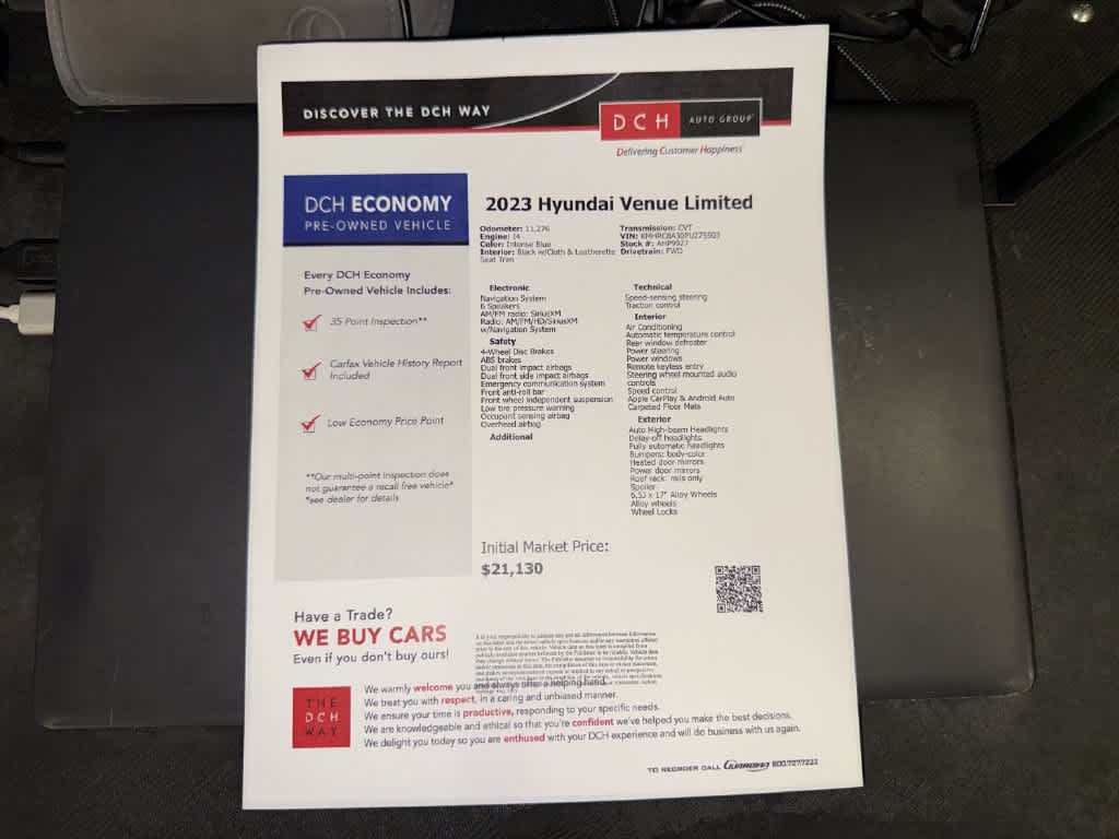 Hyundai Venue Limited 2023