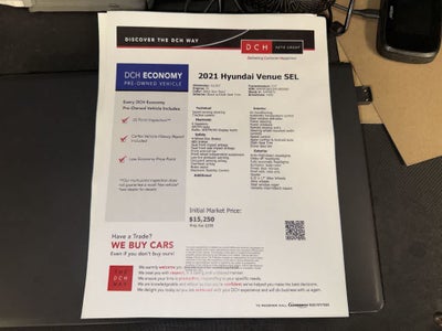 Hyundai Venue SEL 2021