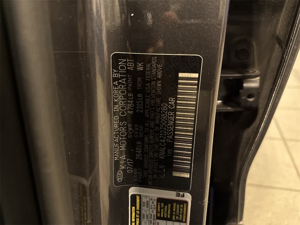 Tecnología del Kia Cadenza 2018