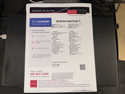 Kia Sportage S 2020