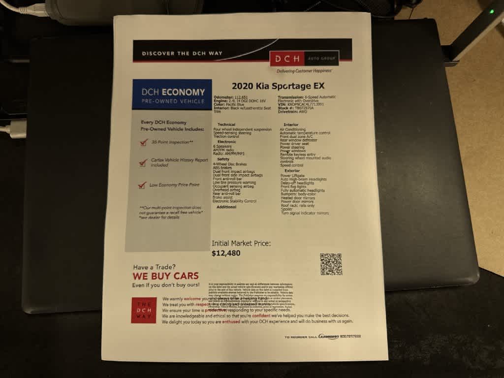 Kia Sportage EX 2020