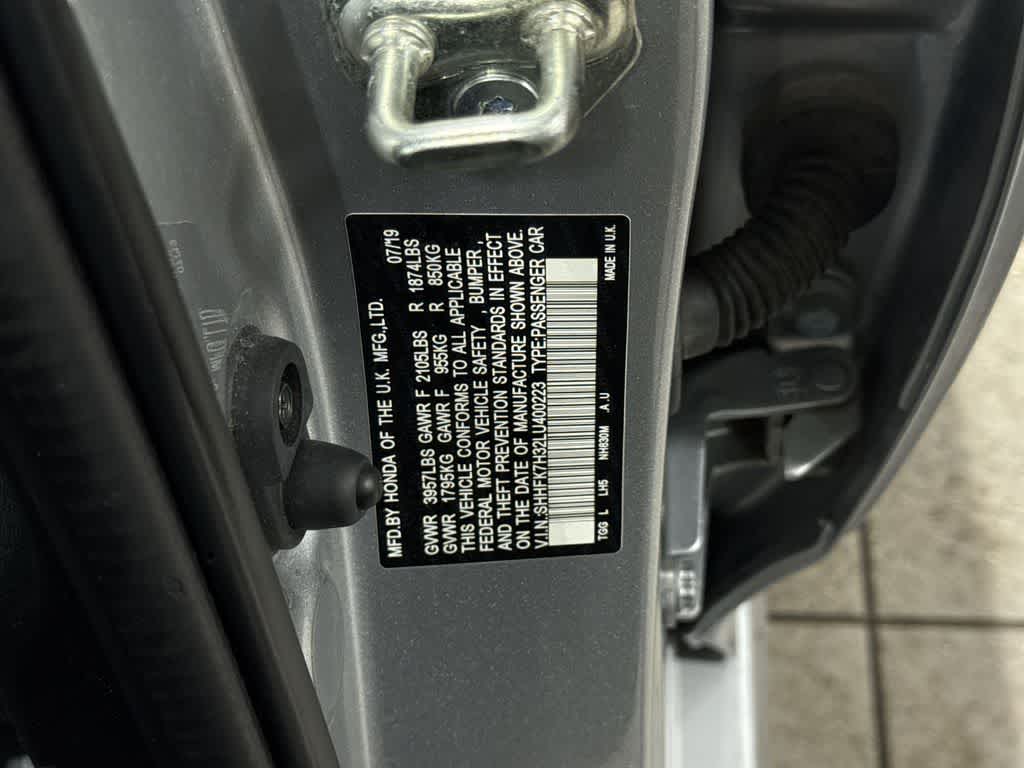 Honda Civic Hatchback LX 2020