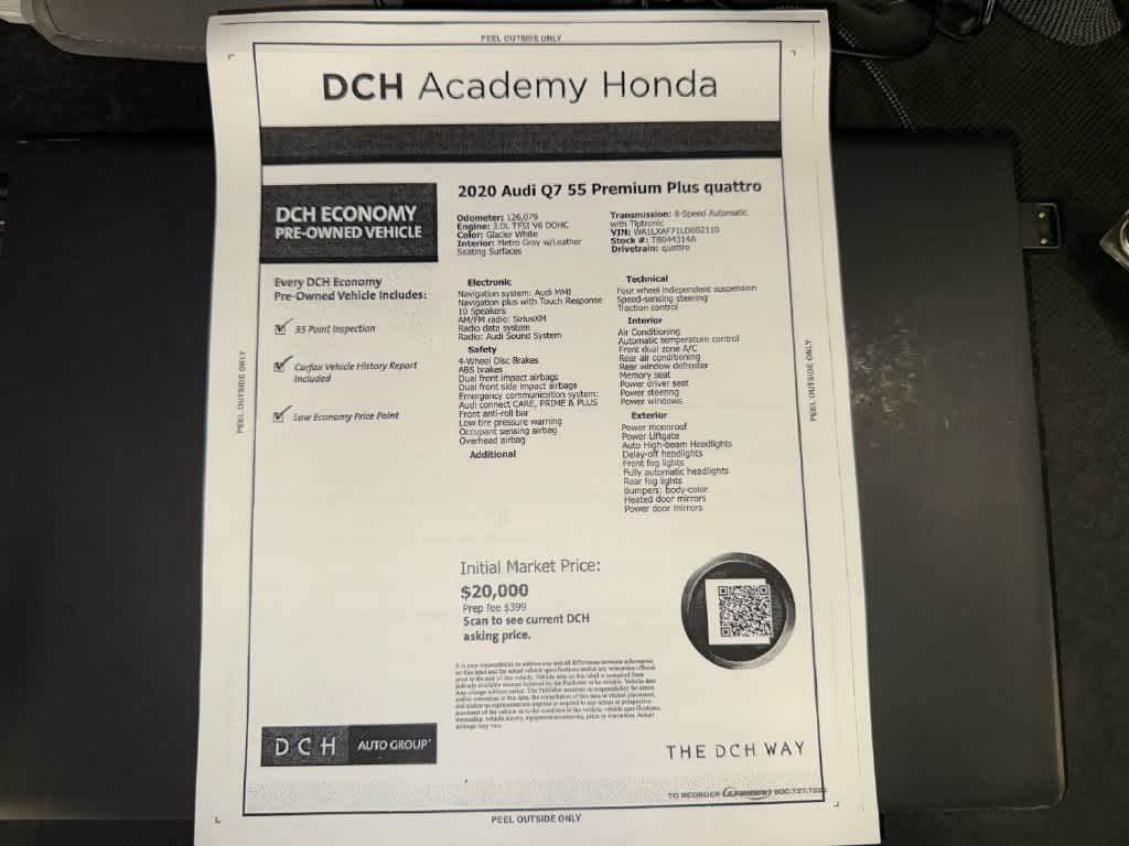 Audi Q7 Premium Plus 2020