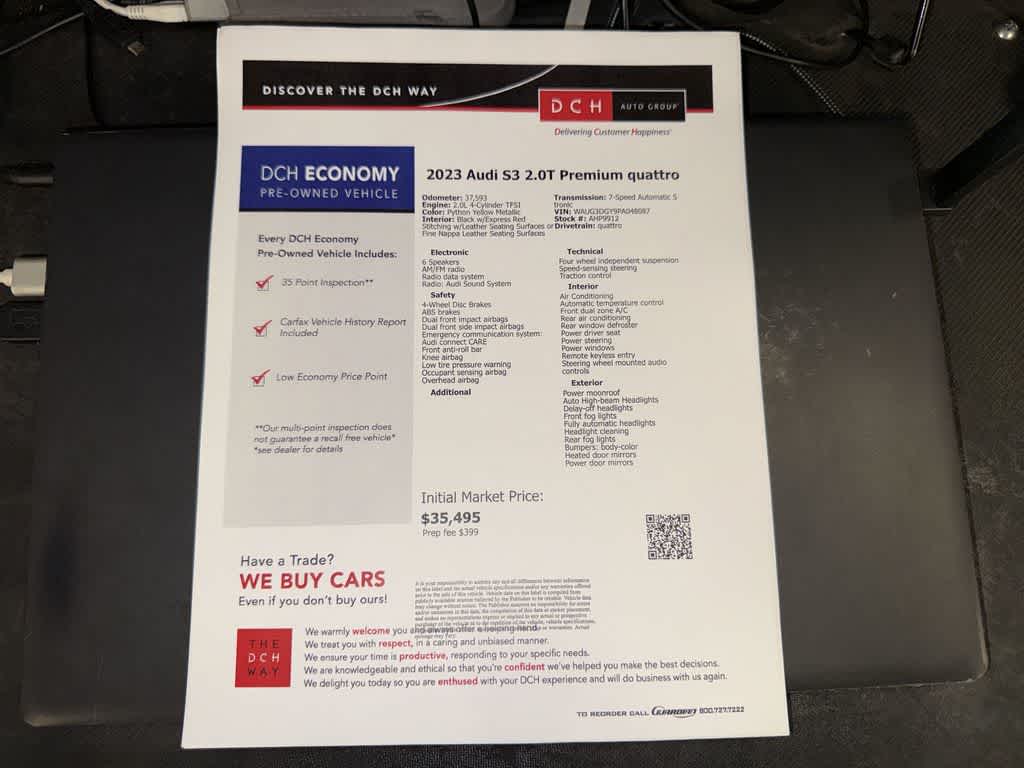 Audi S3 Premium 2023