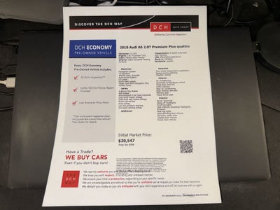 Audi A6 Premium Plus 2018