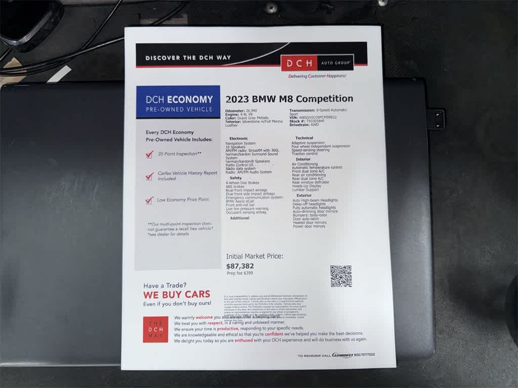 Competición de modelos BMW M 2023