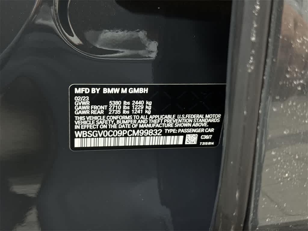 Competición de modelos BMW M 2023