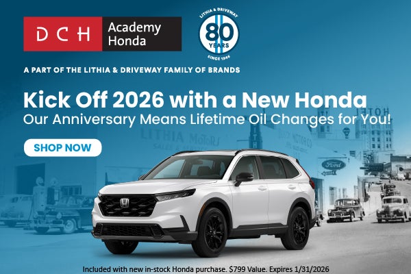 Comienza el 2026 con un nuevo Honda