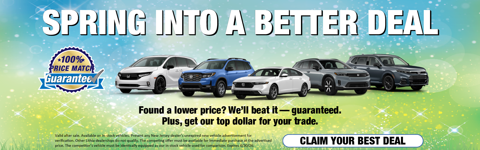 Aprovecha las mejores ofertas de primavera