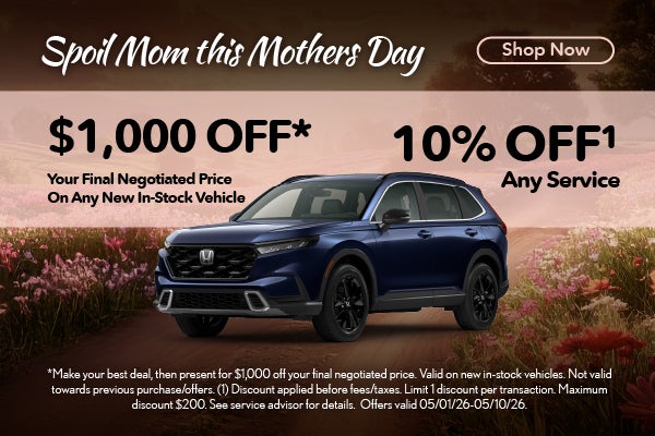 Oferta especial por el Día de la Madre