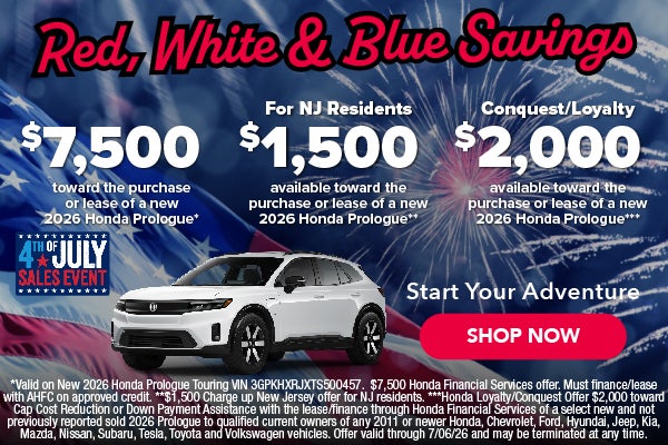 Oferta del 4 de julio