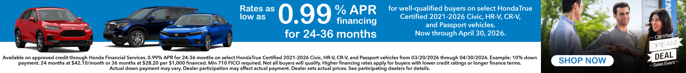 Oferta con una tasa de interés anual (TAE) del 0,99 %